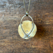 Load image into Gallery viewer, Ocean Halo Aqua Sea Glass Pendant