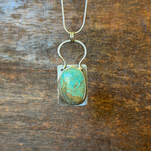 Load image into Gallery viewer, Royston Turquoise Sterling Silver Pendant