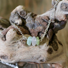 Load image into Gallery viewer, Shoreline Trio Bar Necklace
