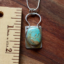 Load image into Gallery viewer, Royston Turquoise Sterling Silver Pendant