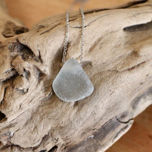 Load image into Gallery viewer, Gorgeous Rare Gray Floating Sea Glass Pendant