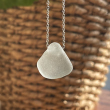 Load image into Gallery viewer, Gorgeous Rare Gray Floating Sea Glass Pendant
