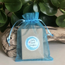 Load image into Gallery viewer, Stacked Natural Beach Stone and Sea Glass Cairn Necklace