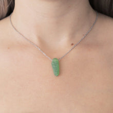 Load image into Gallery viewer, Gorgeous Green Floating Sea Glass Pendant