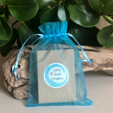 Load image into Gallery viewer, Pretty White and Textured Seafoam Green Genuine Sea Glass Pendant Necklace