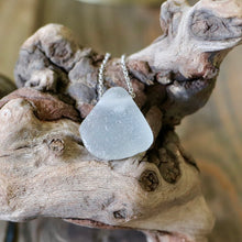 Load image into Gallery viewer, Gorgeous Rare Gray Floating Sea Glass Pendant
