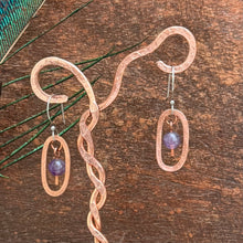 Load image into Gallery viewer, Amethyst Drop Earrings
