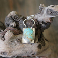 Load image into Gallery viewer, Royston Turquoise Sterling Silver Pendant
