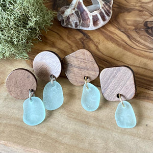 Genuine sea 2025 glass jewelry