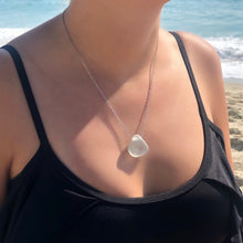 Load image into Gallery viewer, Gorgeous Rare Gray Floating Sea Glass Pendant
