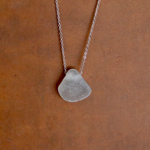Load image into Gallery viewer, Gorgeous Rare Gray Floating Sea Glass Pendant

